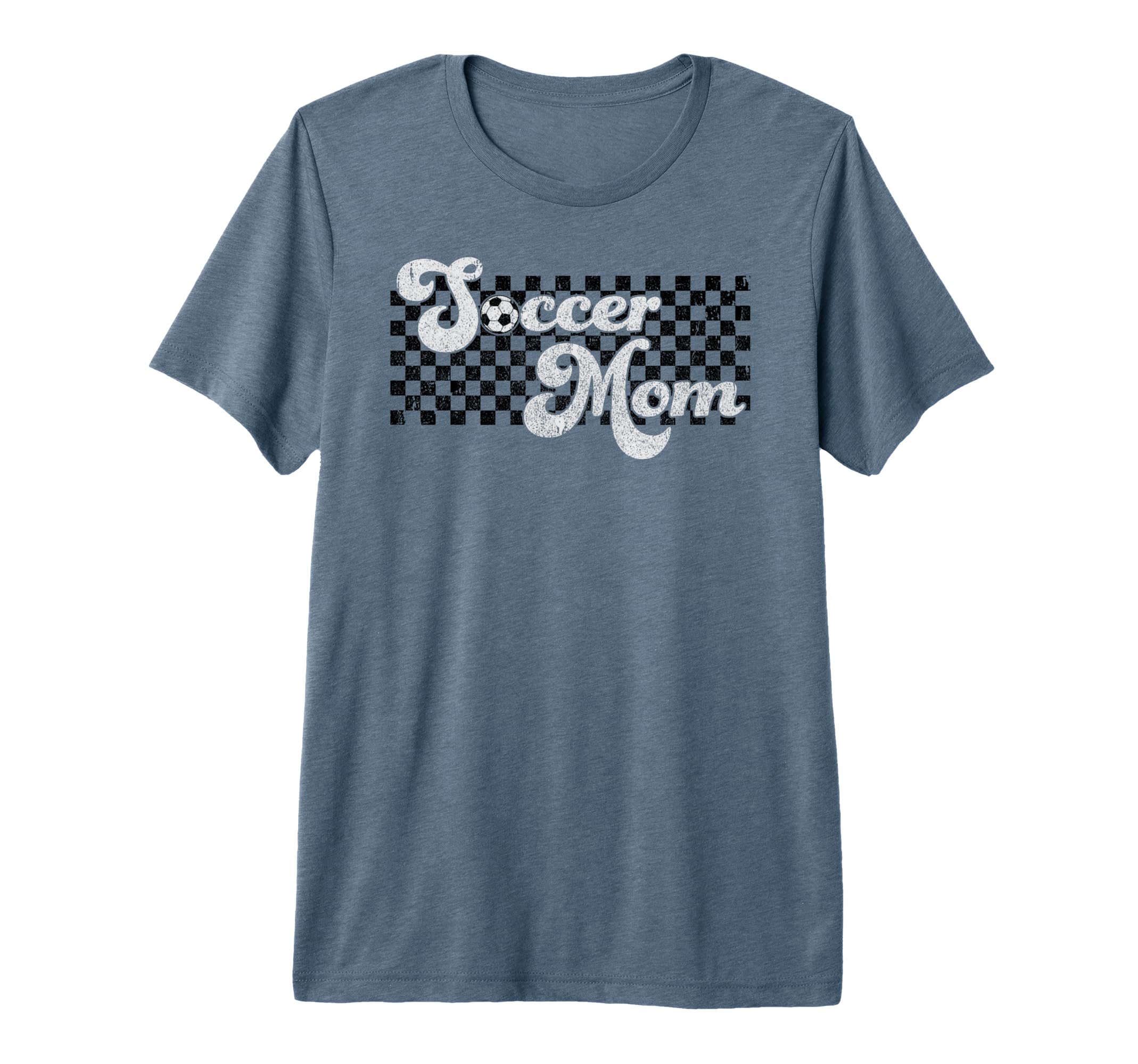 Soccer Mom Soccer Mama Checkered T-Shirt - Streetwear Style Men Women - T-Shirt, Sweatshirt, Hoodie