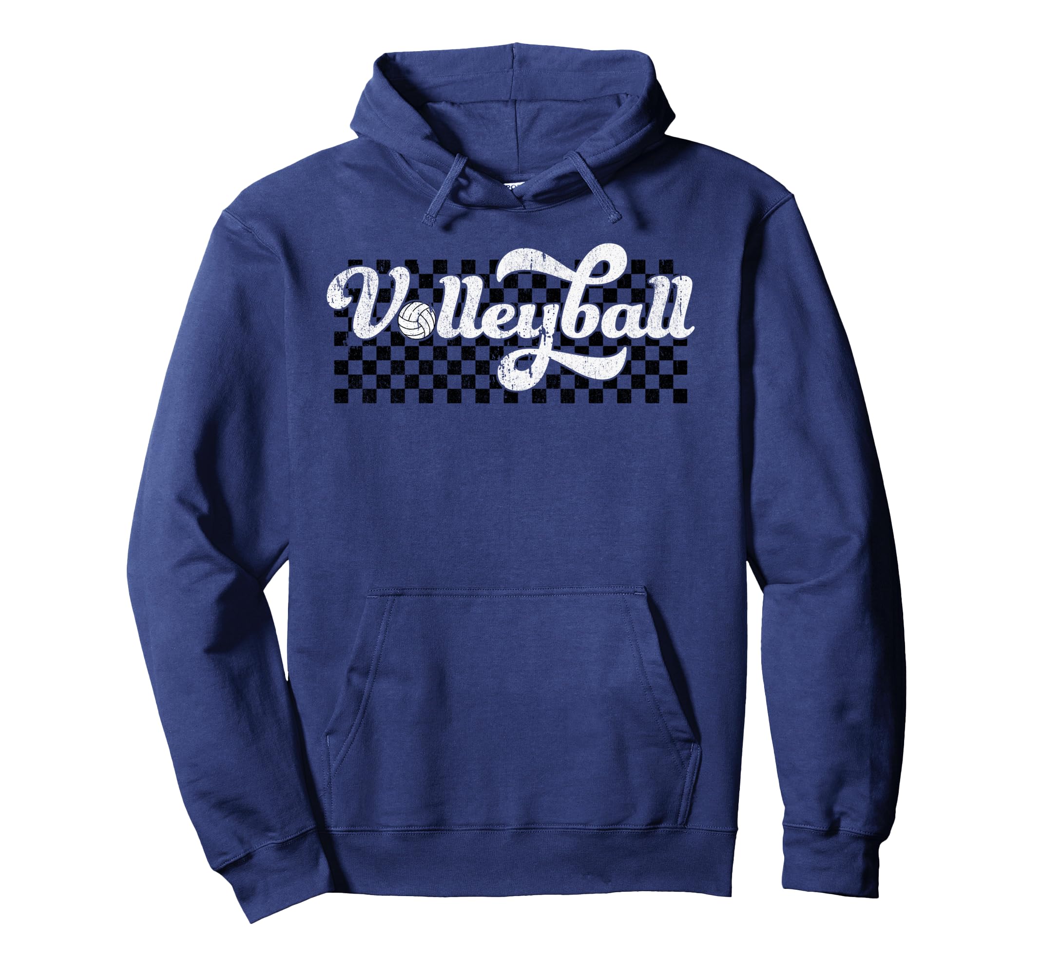 Volleyball Mom Dad Mama Family Checkered Hoodie - Unique Graphic Men Women - T-Shirt, Sweatshirt, Hoodie