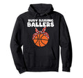 Busy Raising Ballers Basketball Mom Funny Hoodie - Novelty Apparel Unisex - T-Shirt, Sweatshirt, Hoodie