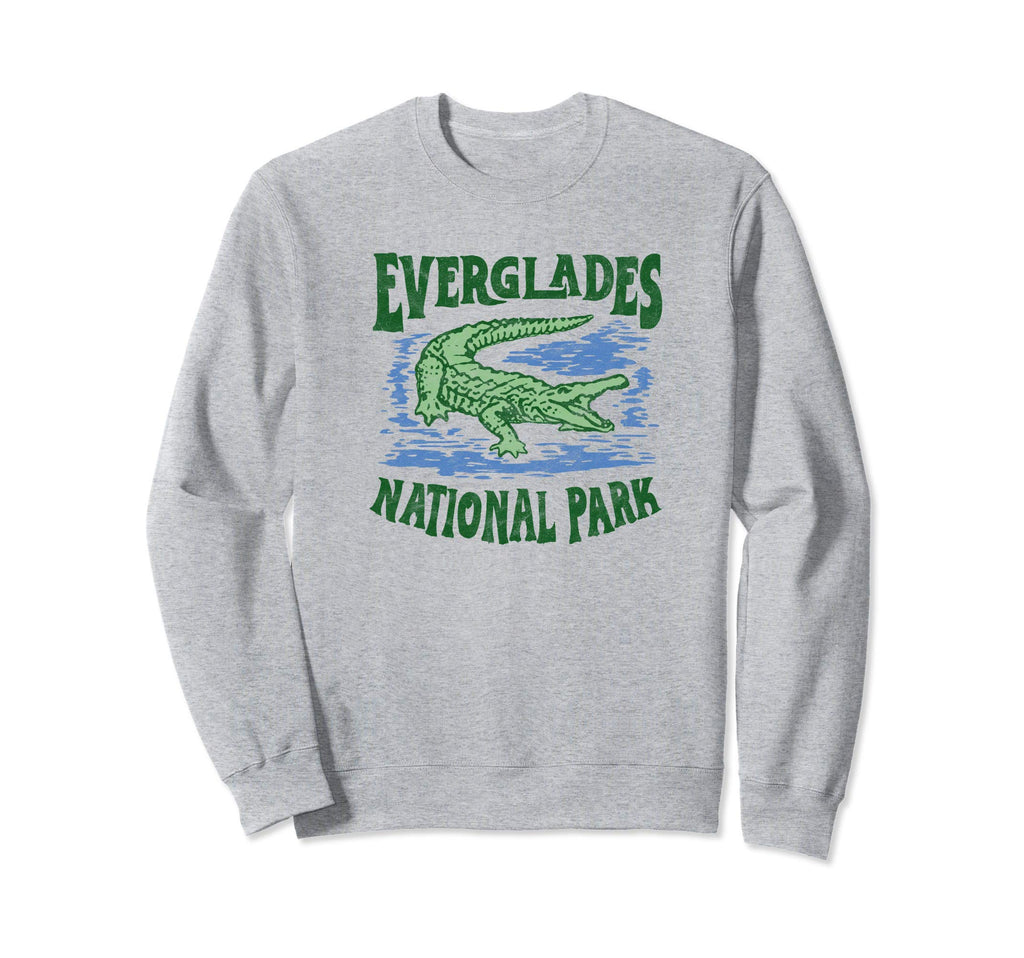 Everglades National Park Florida Sweatshirt - Unique Graphic for Adults - T-Shirt, Sweatshirt, Hoodie