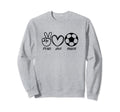 Peace Sign Hippe Symbol Peace Sweatshirt - Casual Everyday Wear Unisex - T-Shirt, Sweatshirt, Hoodie