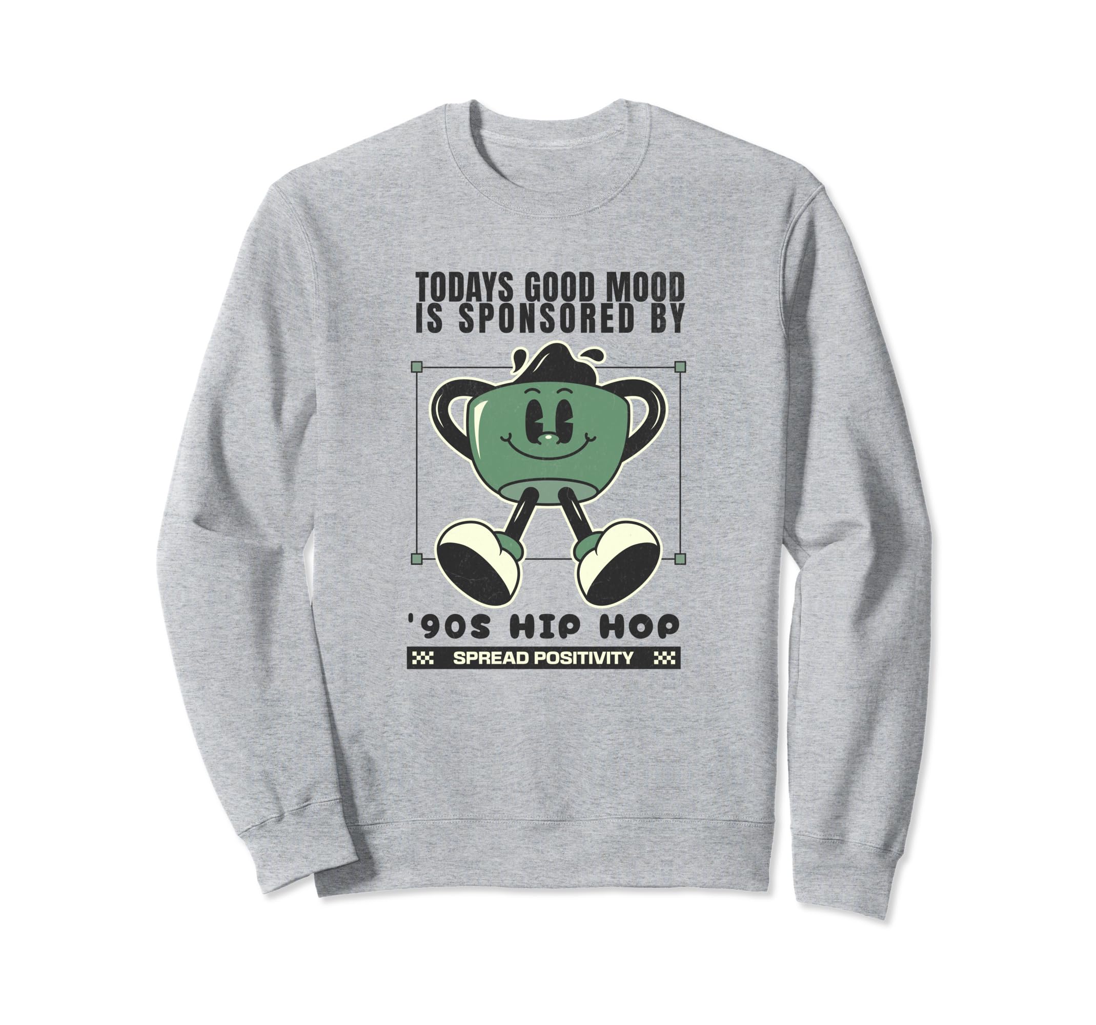 Hip Hop Graffiti Old School Hip Hop 90S Sweatshirt - Unique Graphic Unisex - T-Shirt, Sweatshirt, Hoodie