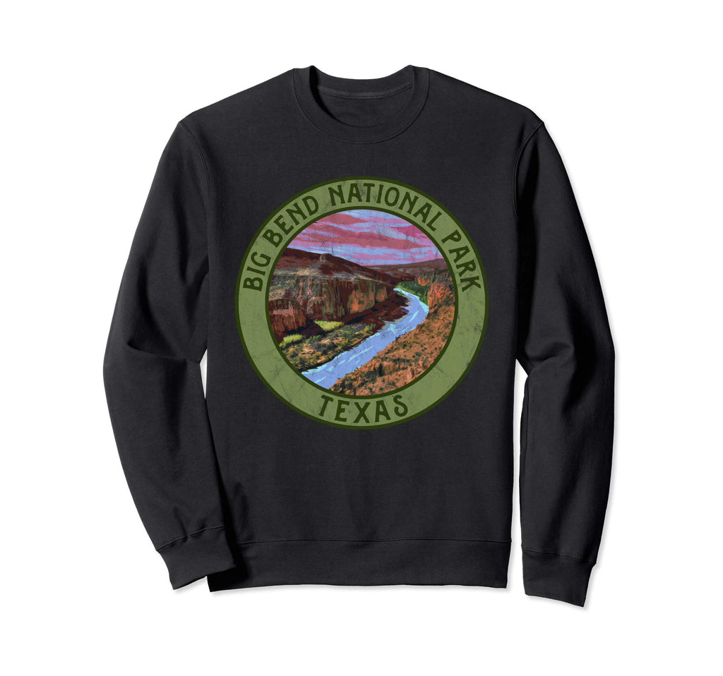 Big Bend National Park Texas Sweatshirt - Aesthetic Graphic for Adults - T-Shirt, Sweatshirt, Hoodie