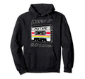 Keepin It Old Schcool Cassette Mix Tapes Hoodie - Novelty Apparel Unisex - T-Shirt, Sweatshirt, Hoodie