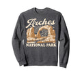 Arches National Park Distressed Sweatshirt - Novelty Apparel Men Women - T-Shirt, Sweatshirt, Hoodie
