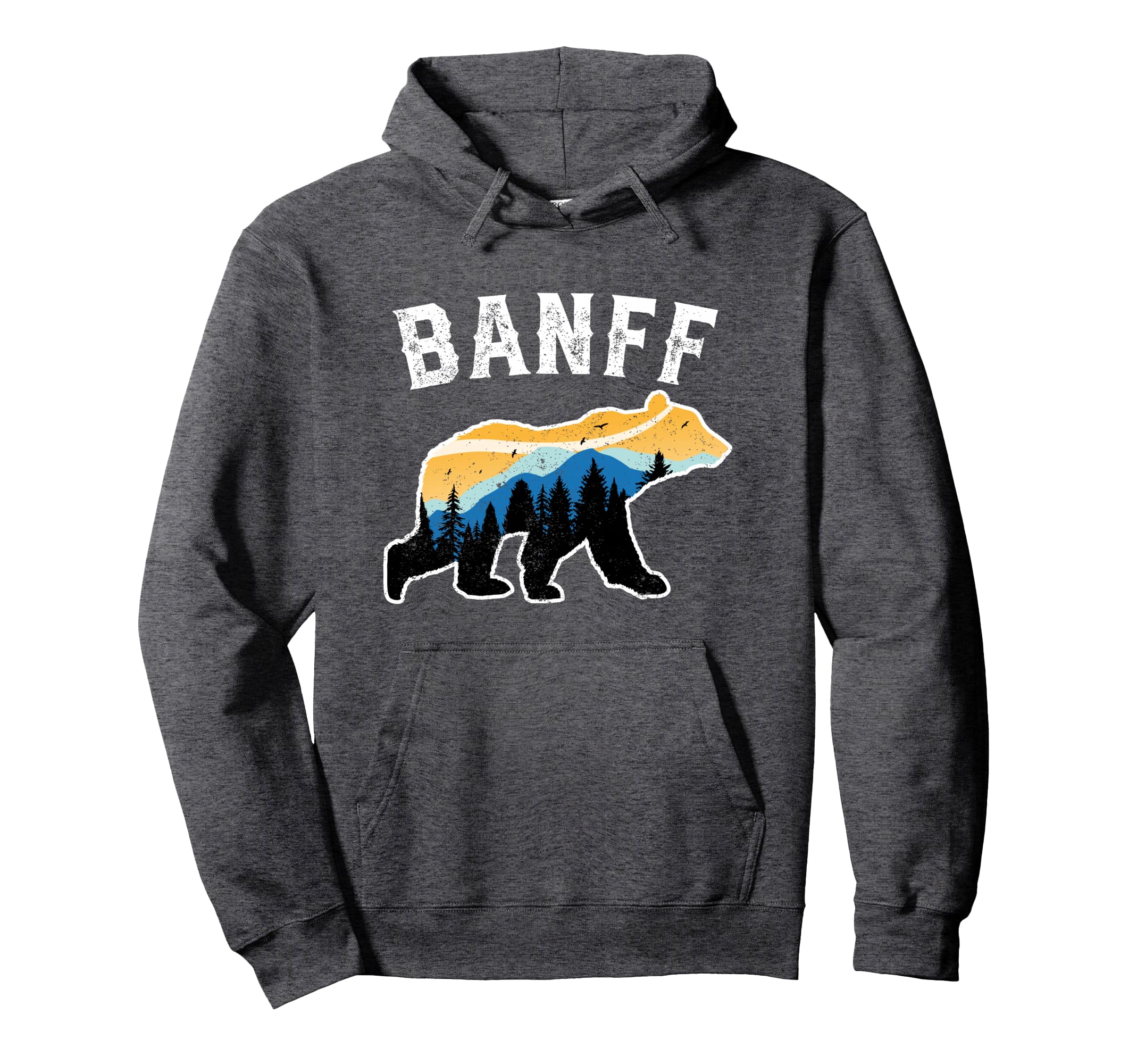 Banff Canadian National Park Hoodie - Casual Everyday Wear Men Women - T-Shirt, Sweatshirt, Hoodie