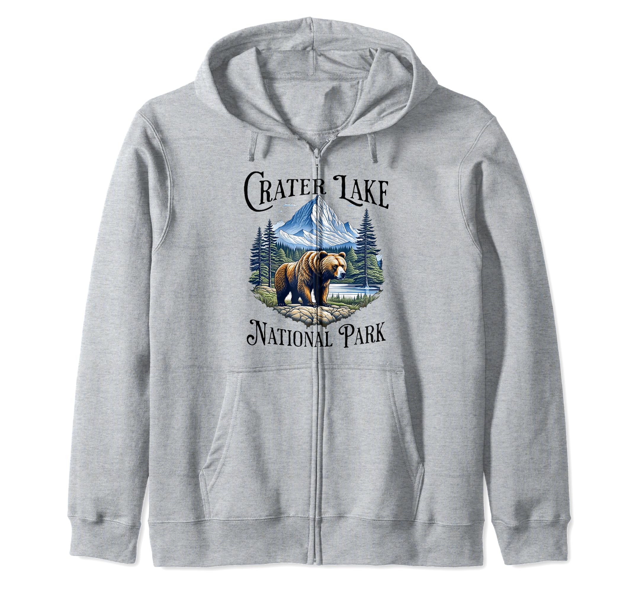Crater Lake National Park Oregon Usa T-Shirt - Custom Art Print for Adults - T-Shirt, Sweatshirt, Hoodie
