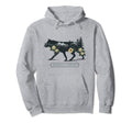 National Park Adventure Wolf Preserve Hoodie - Novelty Apparel Men Women - T-Shirt, Sweatshirt, Hoodie