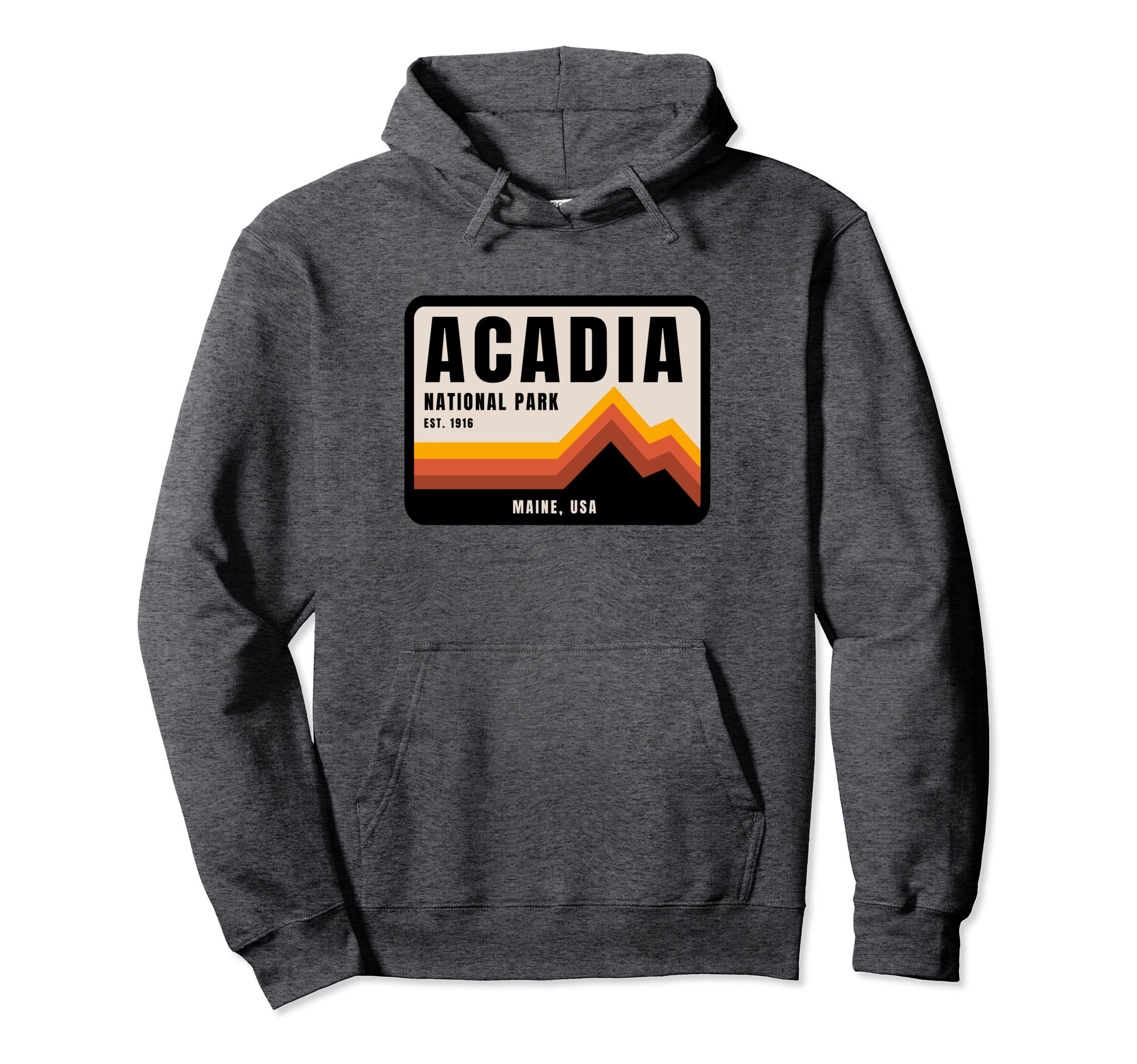 Family Vacation Gift Acadia National Park Hoodie - Custom Art Print Unisex - T-Shirt, Sweatshirt, Hoodie