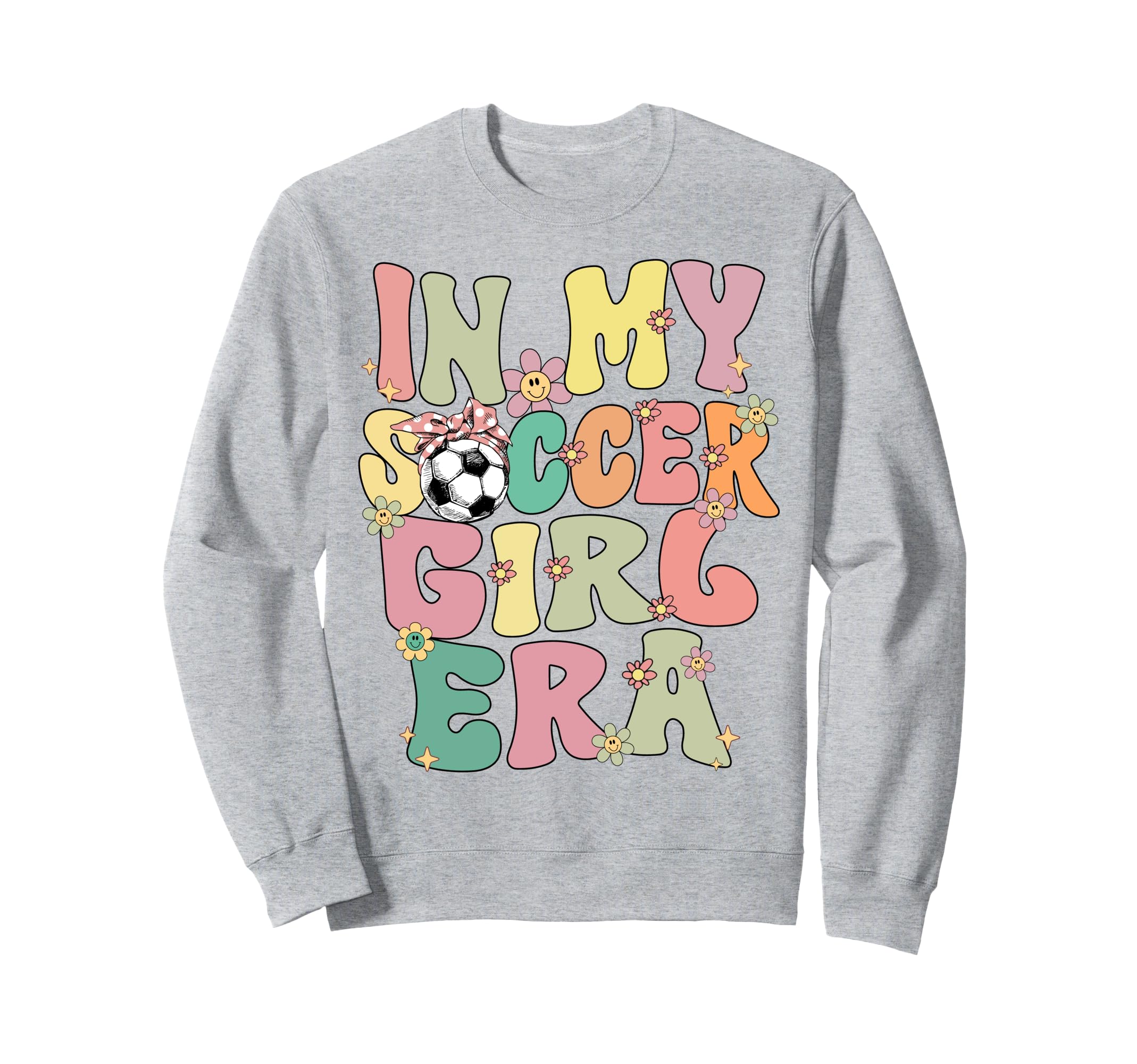 My Soccer Era Groovy Soccer Soccer Sweatshirt - Minimalist Print Men Women - T-Shirt, Sweatshirt, Hoodie