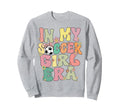 My Soccer Era Groovy Soccer Soccer Sweatshirt - Minimalist Print for Adults - T-Shirt, Sweatshirt, Hoodie