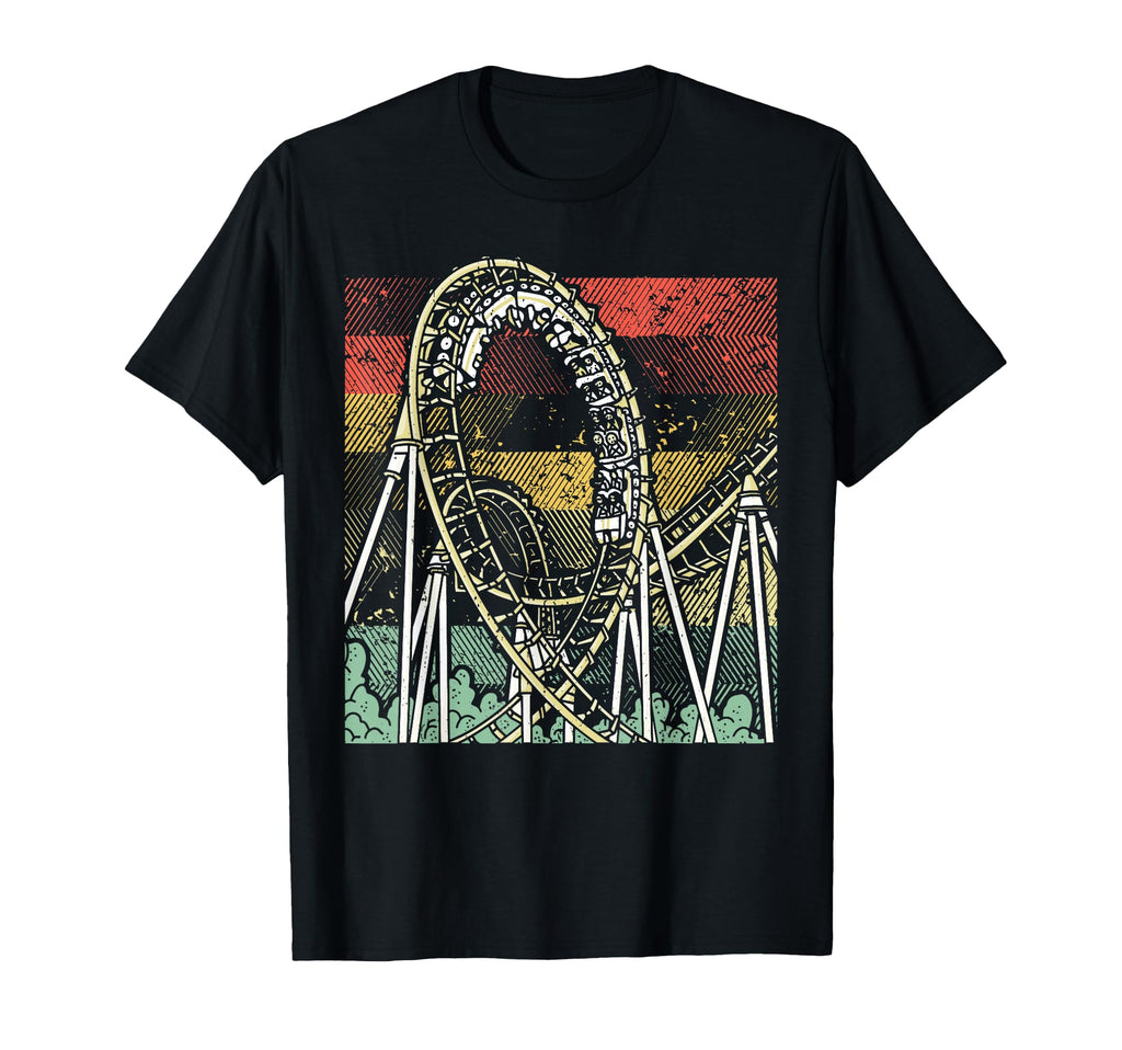 Roller Coaster Gifts Amusement Park Hoodie - Aesthetic Graphic Men Women - T-Shirt, Sweatshirt, Hoodie