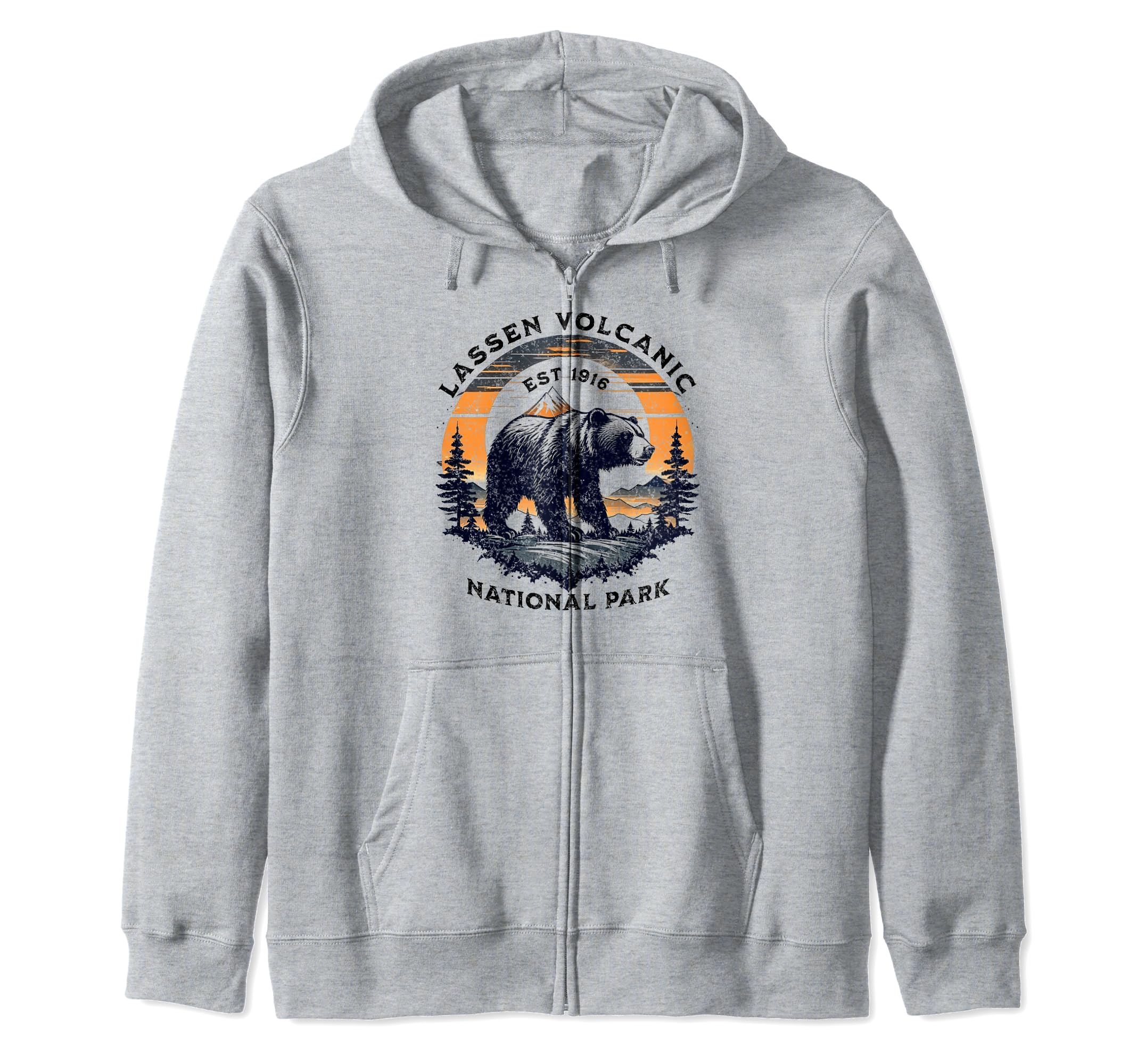 Lassen Volcanic National Park Sweatshirt - Custom Art Print for Adults - T-Shirt, Sweatshirt, Hoodie