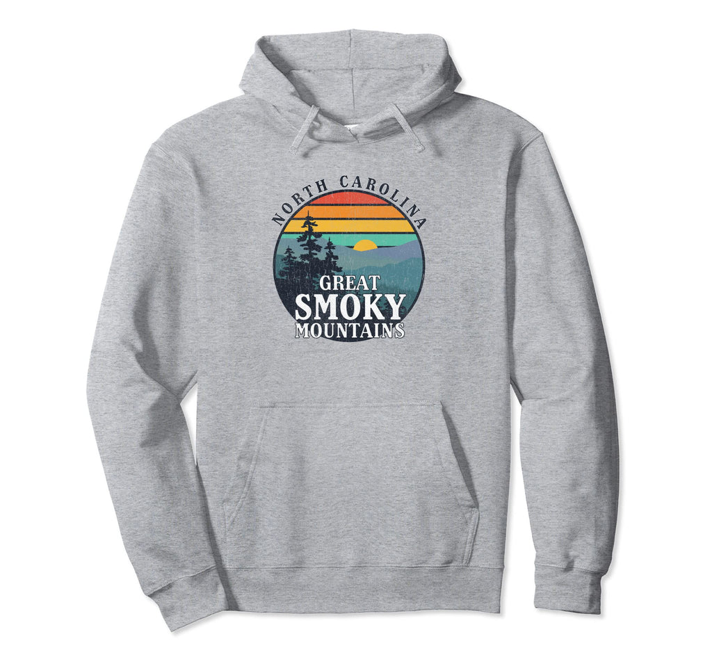 Great Smoky Mountains National Park Sunset Hoodie - Minimalist Print Unisex - T-Shirt, Sweatshirt, Hoodie