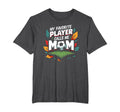 My Favorite Player Calls Me Mom Soccer T-Shirt - Minimalist Print Unisex - T-Shirt, Sweatshirt, Hoodie