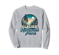 Glacier National Park Trendy Sweatshirt - Fun Novelty Design for Adults - T-Shirt, Sweatshirt, Hoodie