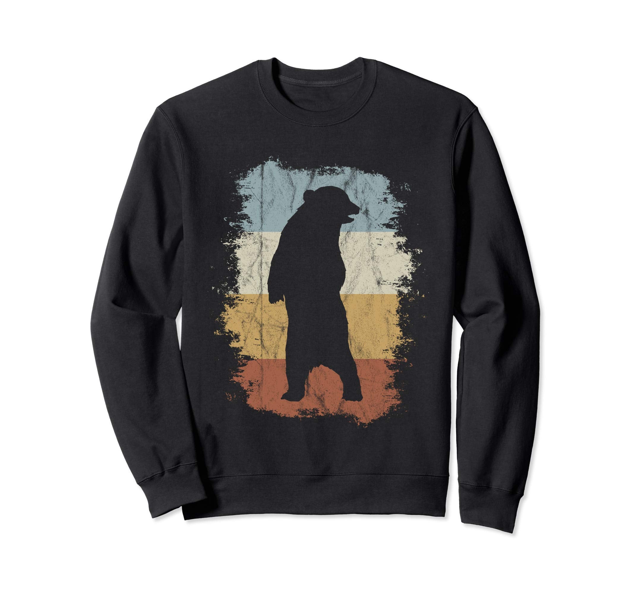 Grizzly Silhouette National Park Sweatshirt - Streetwear Style for Adults - T-Shirt, Sweatshirt, Hoodie