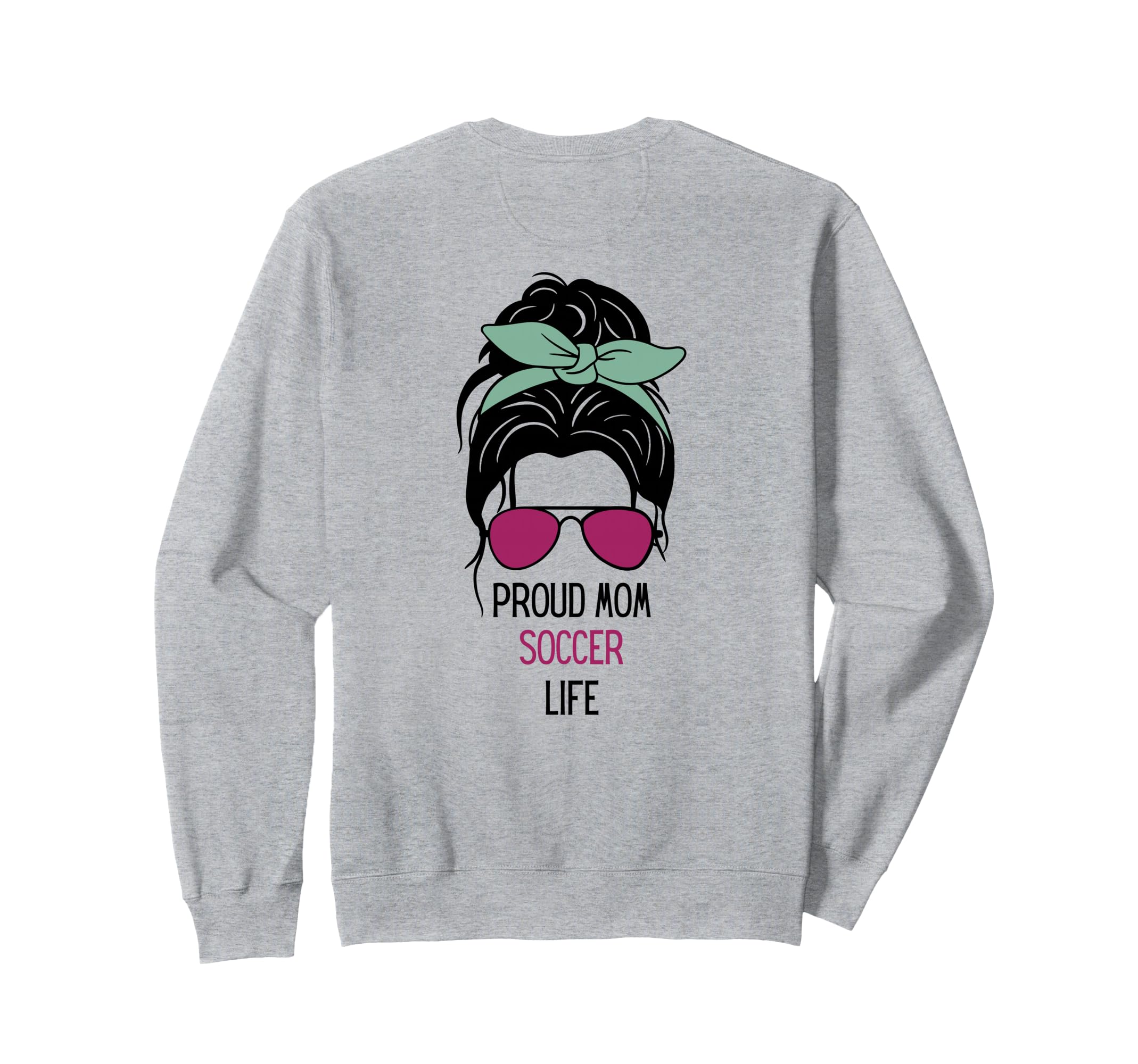 Soccer Mom Outfit Soccer And Gift Sweatshirt - Aesthetic Graphic Unisex - T-Shirt, Sweatshirt, Hoodie