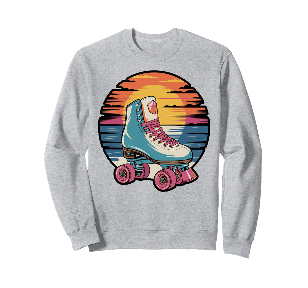 Colorful Roller Skate Lineup Sweatshirt - Trendy Graphic Unisex - T-Shirt, Sweatshirt, Hoodie