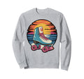 Colorful Roller Skate Lineup Sweatshirt - Casual Everyday Wear Unisex - T-Shirt, Sweatshirt, Hoodie