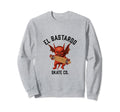El Bastardo Devil Skate Co Roller Sweatshirt - Unique Graphic for Adults - T-Shirt, Sweatshirt, Hoodie