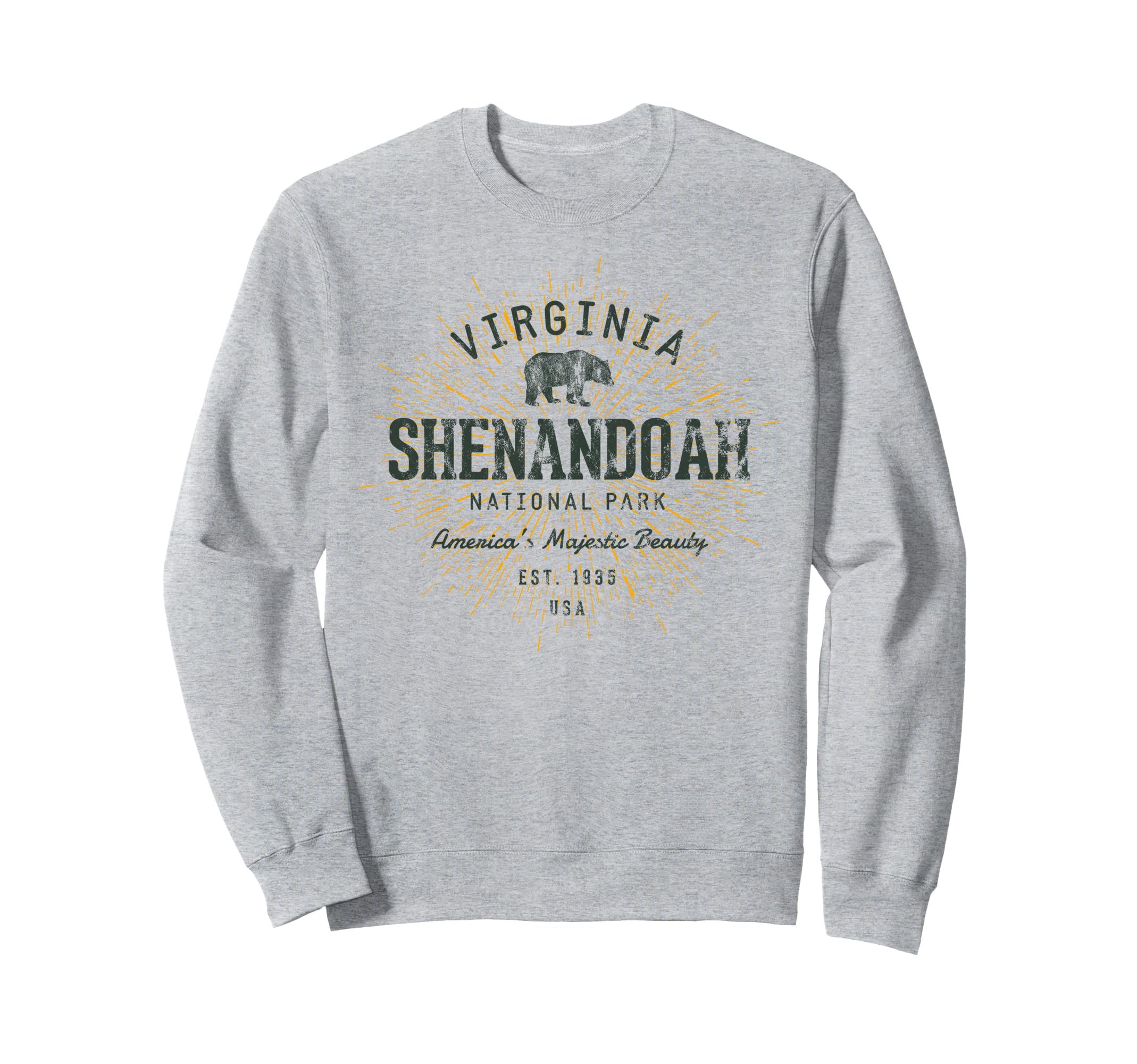 Shenandoah National Park Sweatshirt - Trendy Graphic Men Women - T-Shirt, Sweatshirt, Hoodie