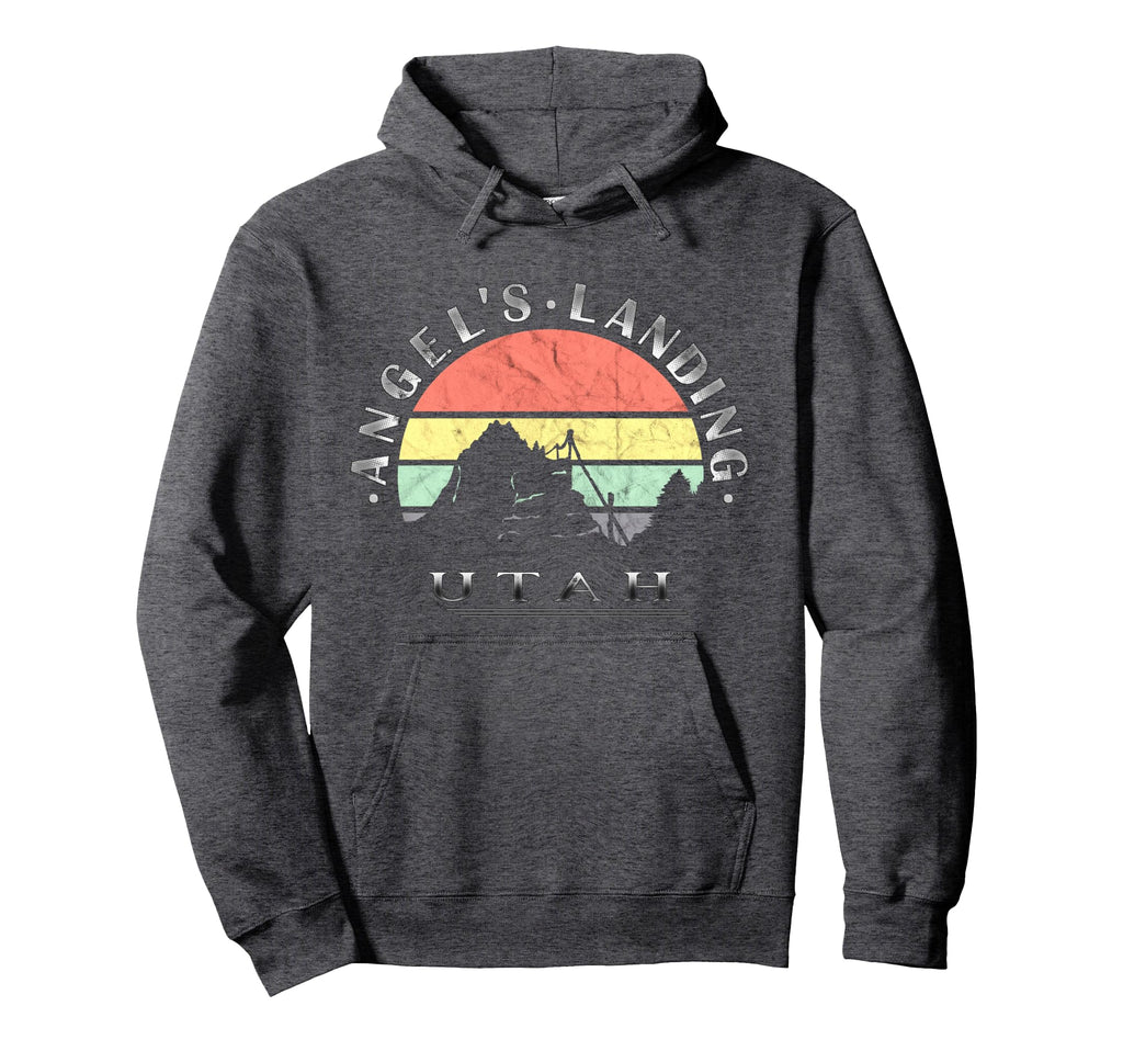 Angels Landing Hoodie - Fun Novelty Design for Adults - T-Shirt, Sweatshirt, Hoodie