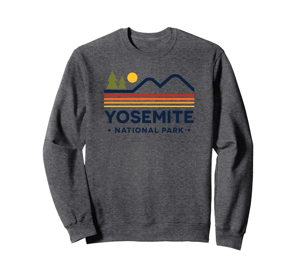 Yosemite National Park Sweatshirt - Novelty Apparel for Adults - T-Shirt, Sweatshirt, Hoodie