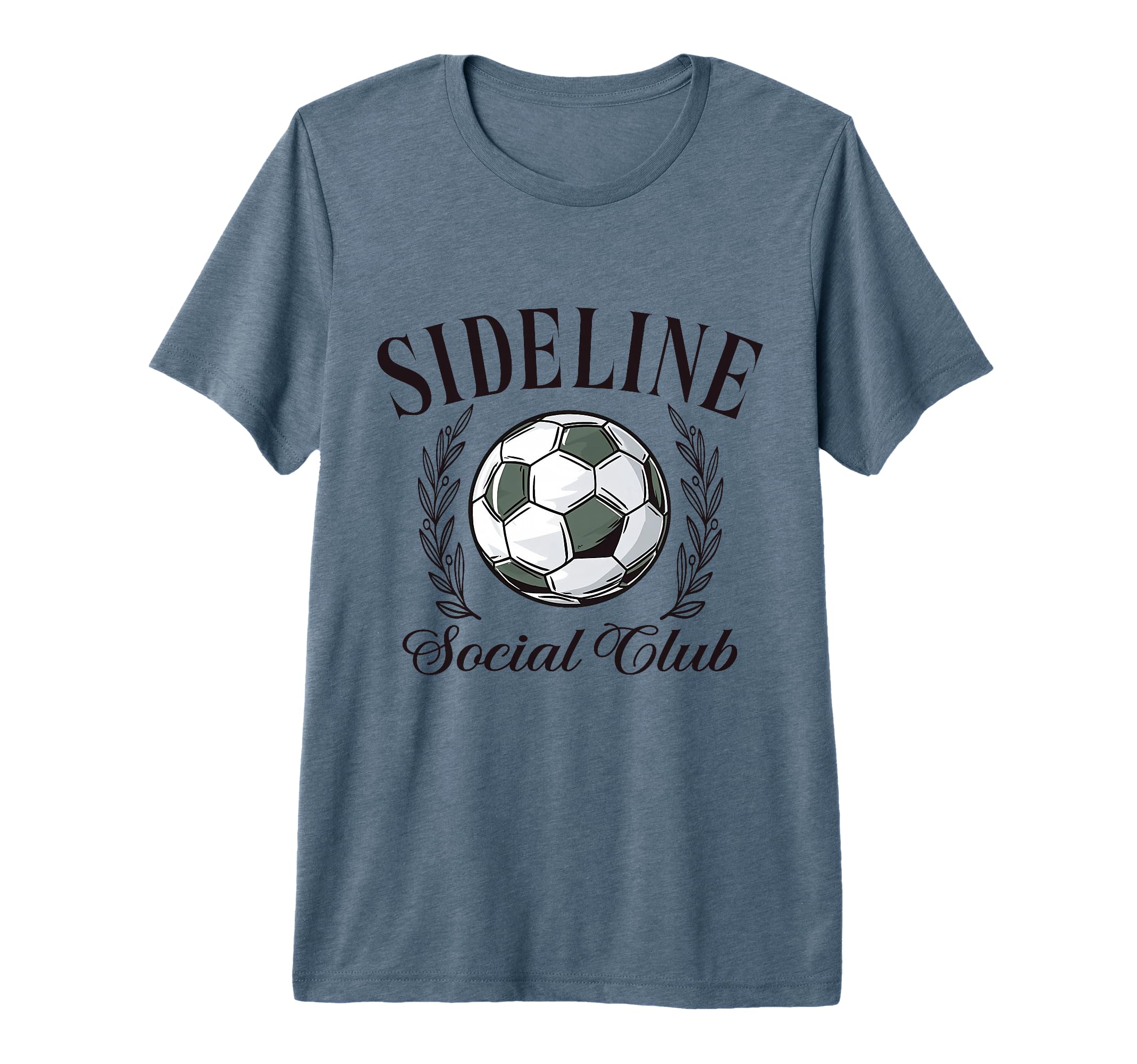 Sideline Social Club Soccer Mom Tri Blend T-Shirt - Novelty Apparel Unisex - T-Shirt, Sweatshirt, Hoodie