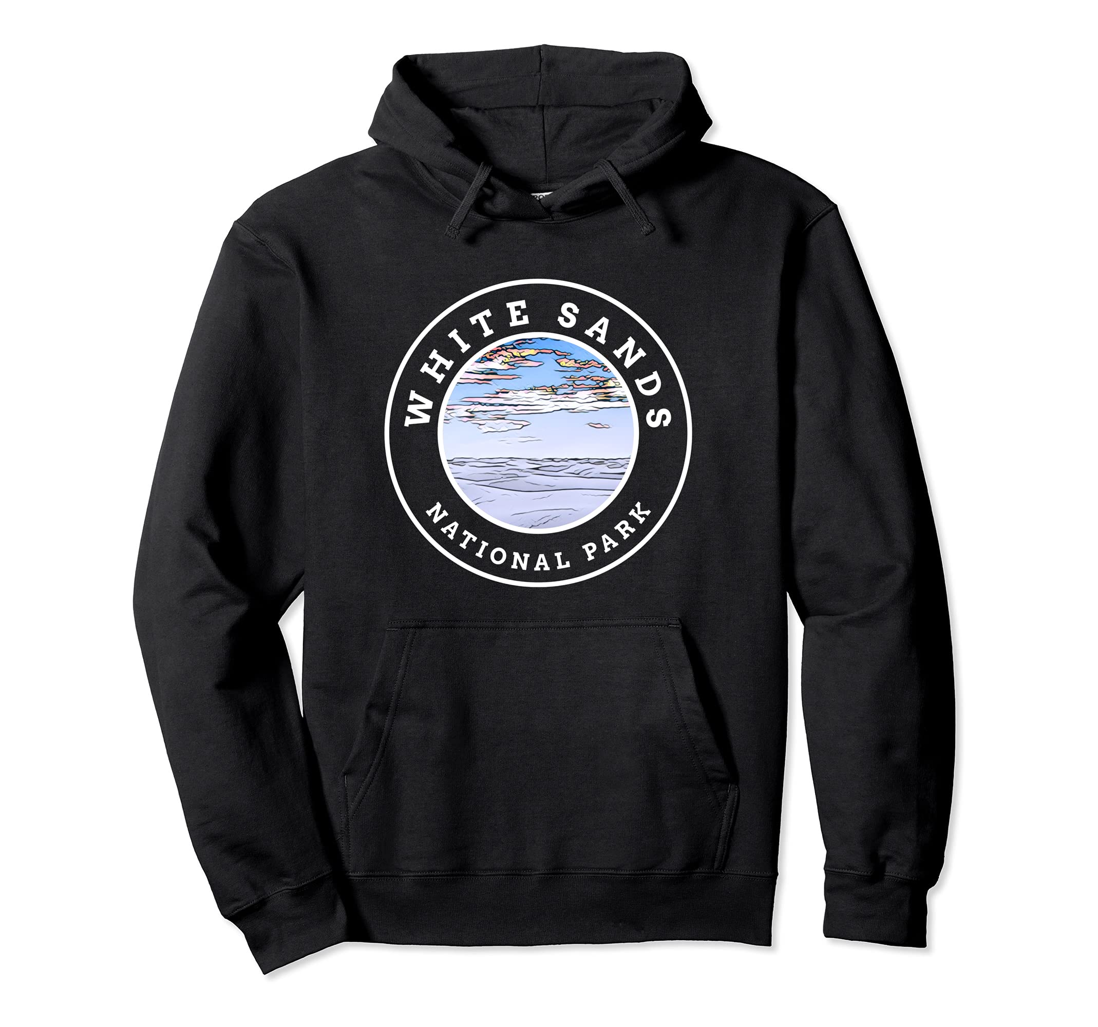 White Sands National Park New Mexico Hiking Hoodie - Novelty Apparel Unisex - T-Shirt, Sweatshirt, Hoodie