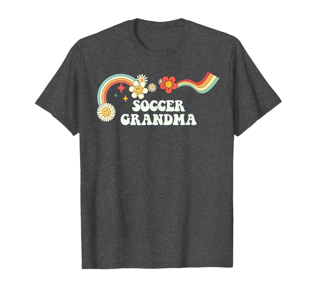 Groovy Script Funny Soccer Grandma T-Shirt - Unique Graphic Men Women - T-Shirt, Sweatshirt, Hoodie