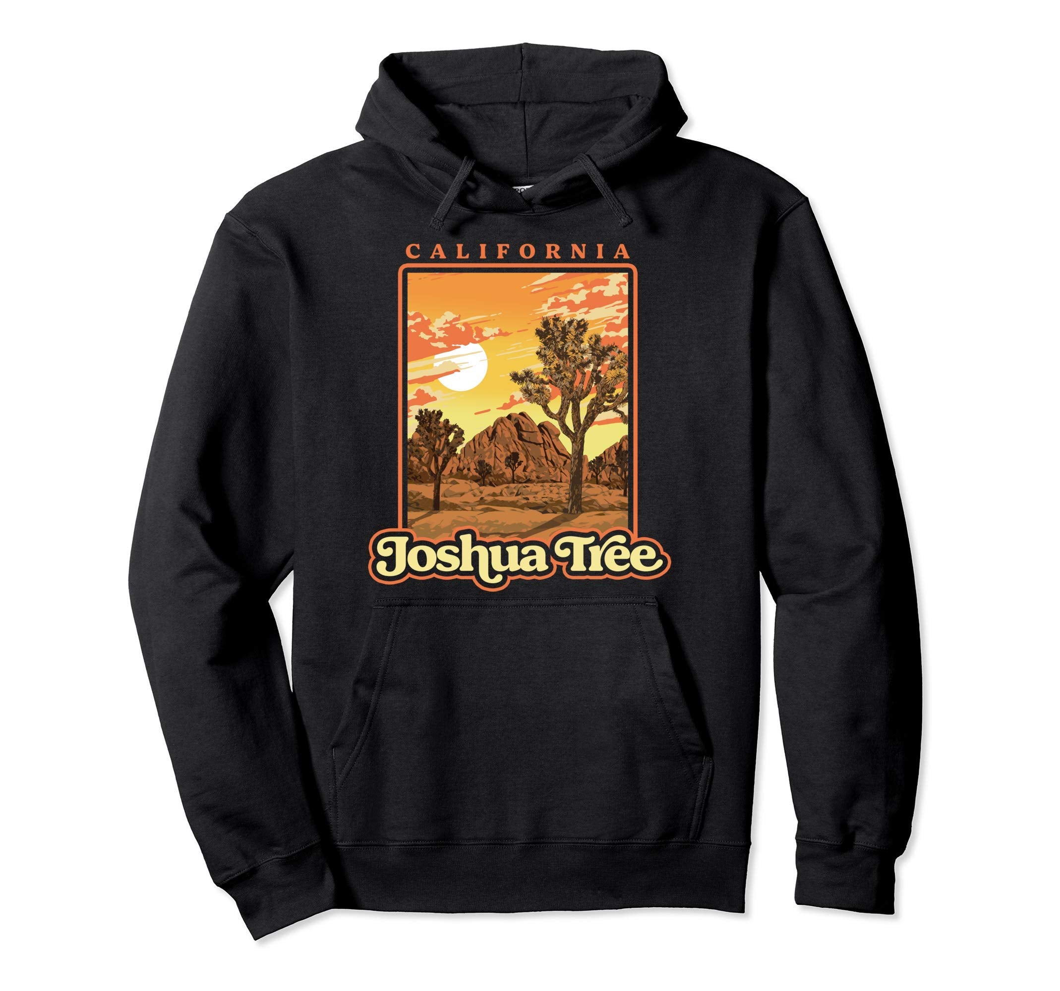 Joshua Tree National Park Wpa Hoodie - Unique Graphic Men Women - T-Shirt, Sweatshirt, Hoodie