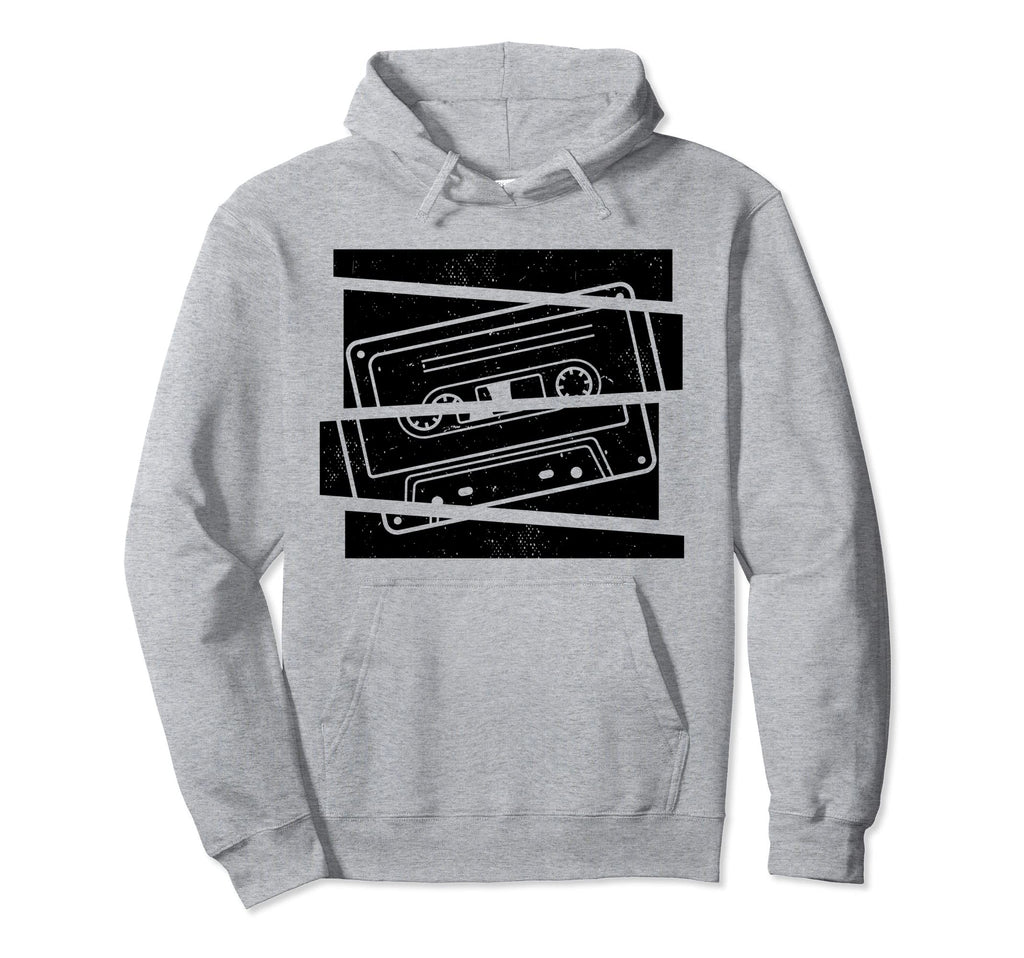 Mixtape Cassette Tape Oldschool Hoodie - Casual Everyday Wear for Adults - T-Shirt, Sweatshirt, Hoodie