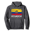 Ecuadorian Flag Made Ecuador Gift Hoodie - Minimalist Print Unisex - T-Shirt, Sweatshirt, Hoodie