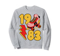 1983 Roller Skate 80S Nostalgia Sweatshirt - Aesthetic Graphic Men Women - T-Shirt, Sweatshirt, Hoodie