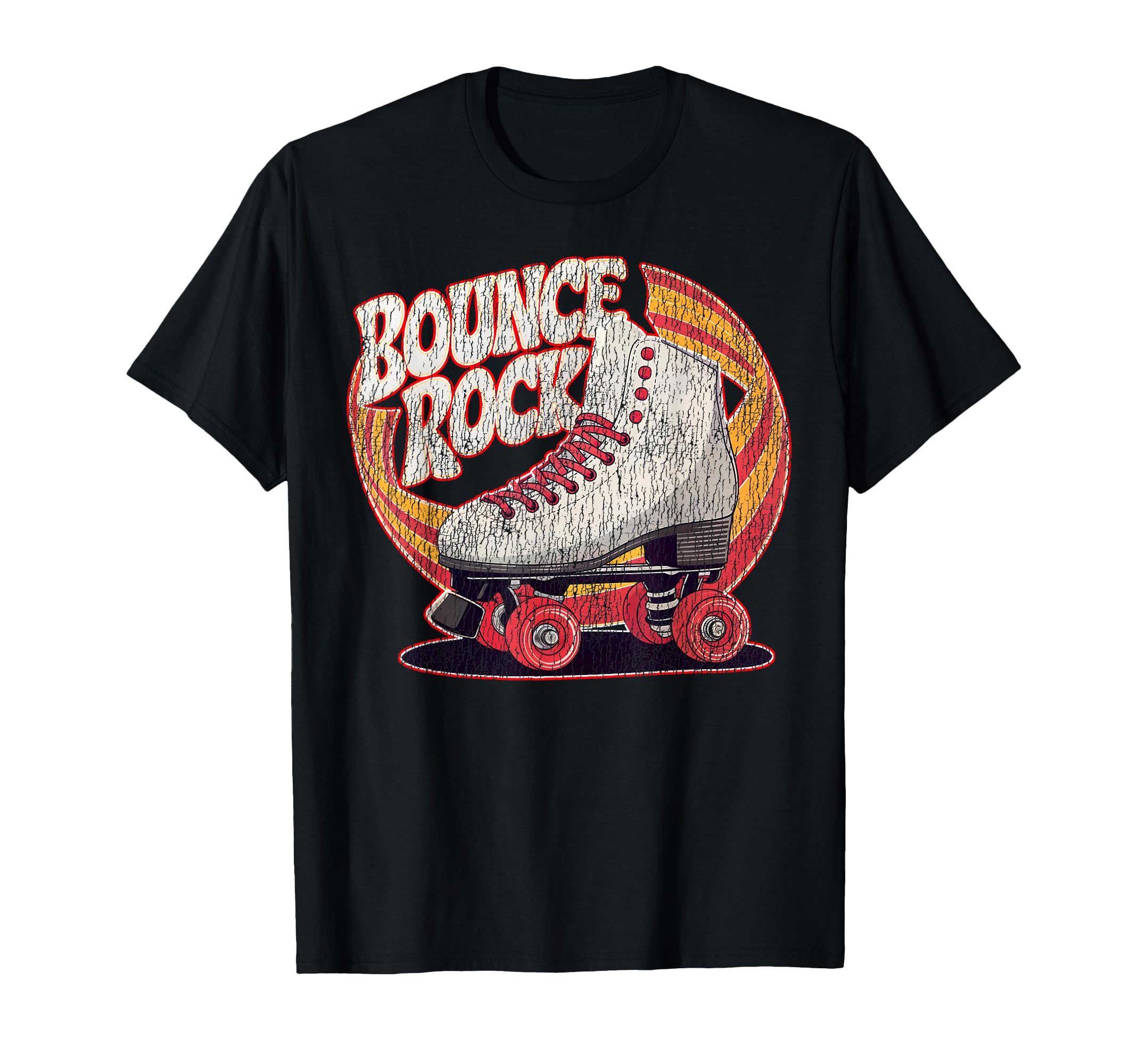 Roller Skating Skate 1970S Bounce T-Shirt - Streetwear Style for Adults - T-Shirt, Sweatshirt, Hoodie