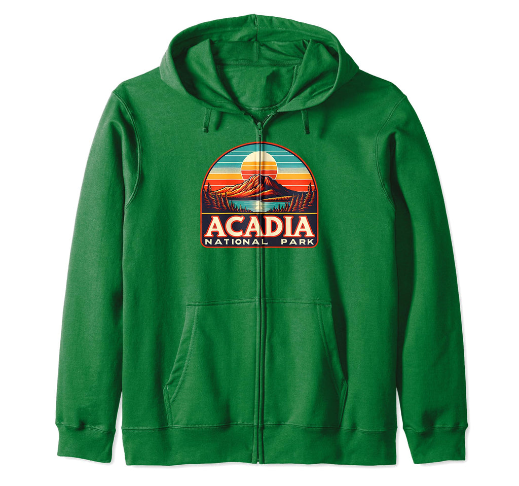 Acadia National Park Maine Usa Outdoor Hoodie - Novelty Apparel Unisex - T-Shirt, Sweatshirt, Hoodie
