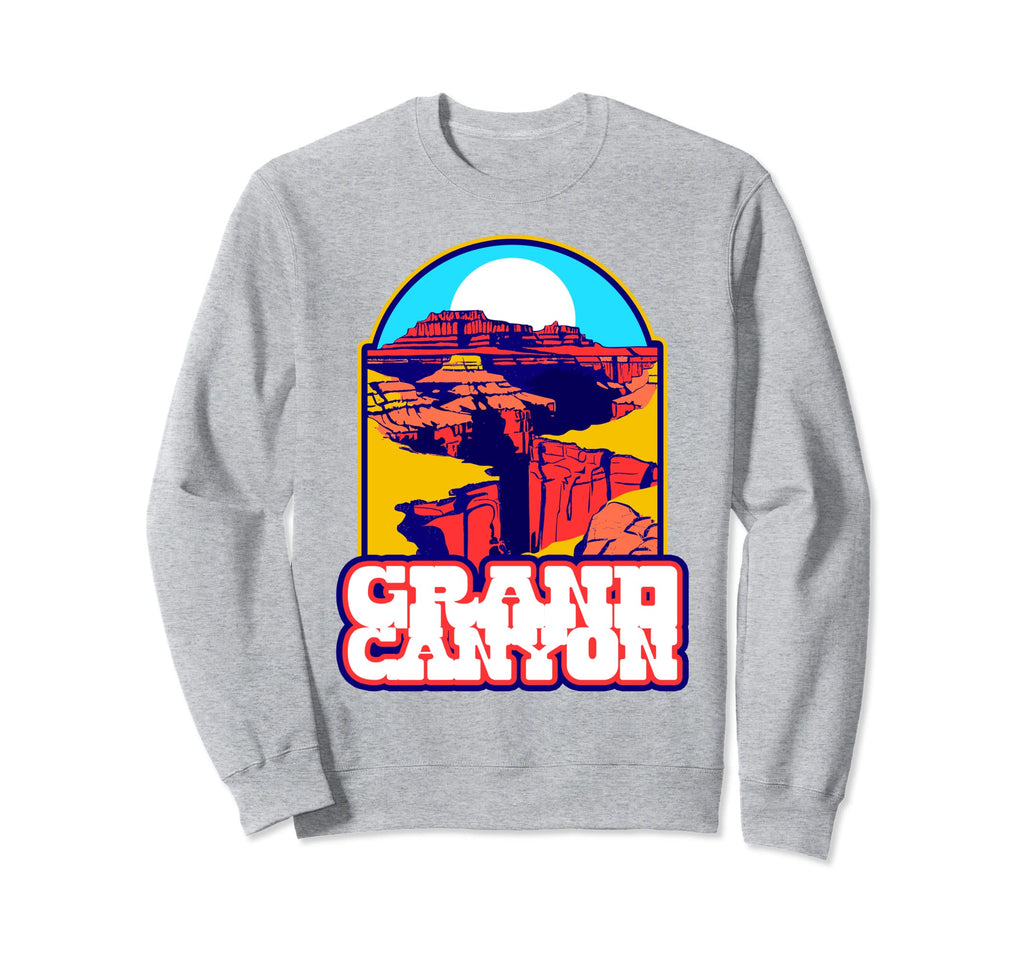 Grand Canyon National Park Eighties Sweatshirt - Graphic Print Unisex - T-Shirt, Sweatshirt, Hoodie