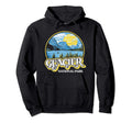 Glacier National Park Montana 80S Hoodie - Trendy Graphic Unisex - T-Shirt, Sweatshirt, Hoodie