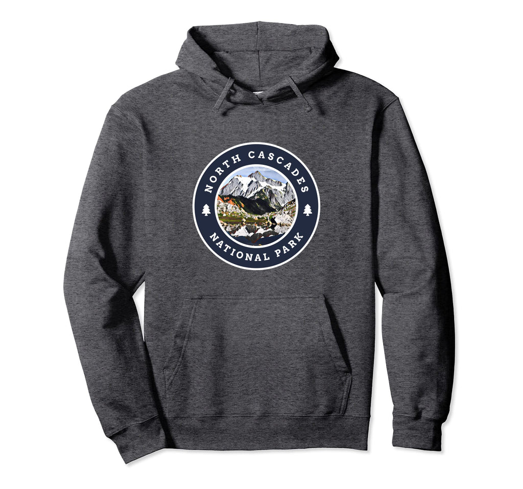 North Cascades National Park Hoodie - Novelty Apparel for Adults - T-Shirt, Sweatshirt, Hoodie