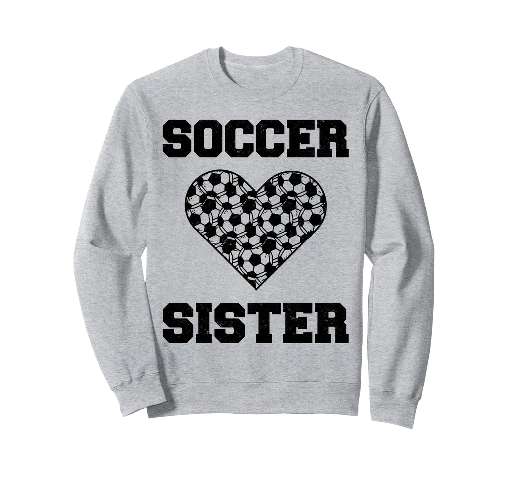 Soccer Sister Family Matching Sweatshirt - Custom Art Print Men Women - T-Shirt, Sweatshirt, Hoodie