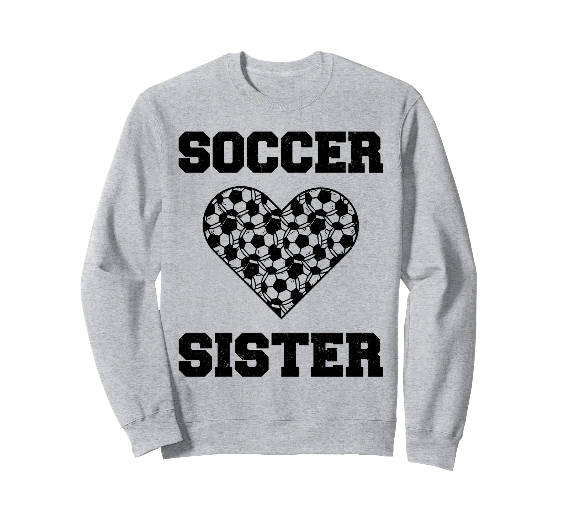 Soccer Sister Family Matching Sweatshirt - Custom Art Print Men Women - T-Shirt, Sweatshirt, Hoodie