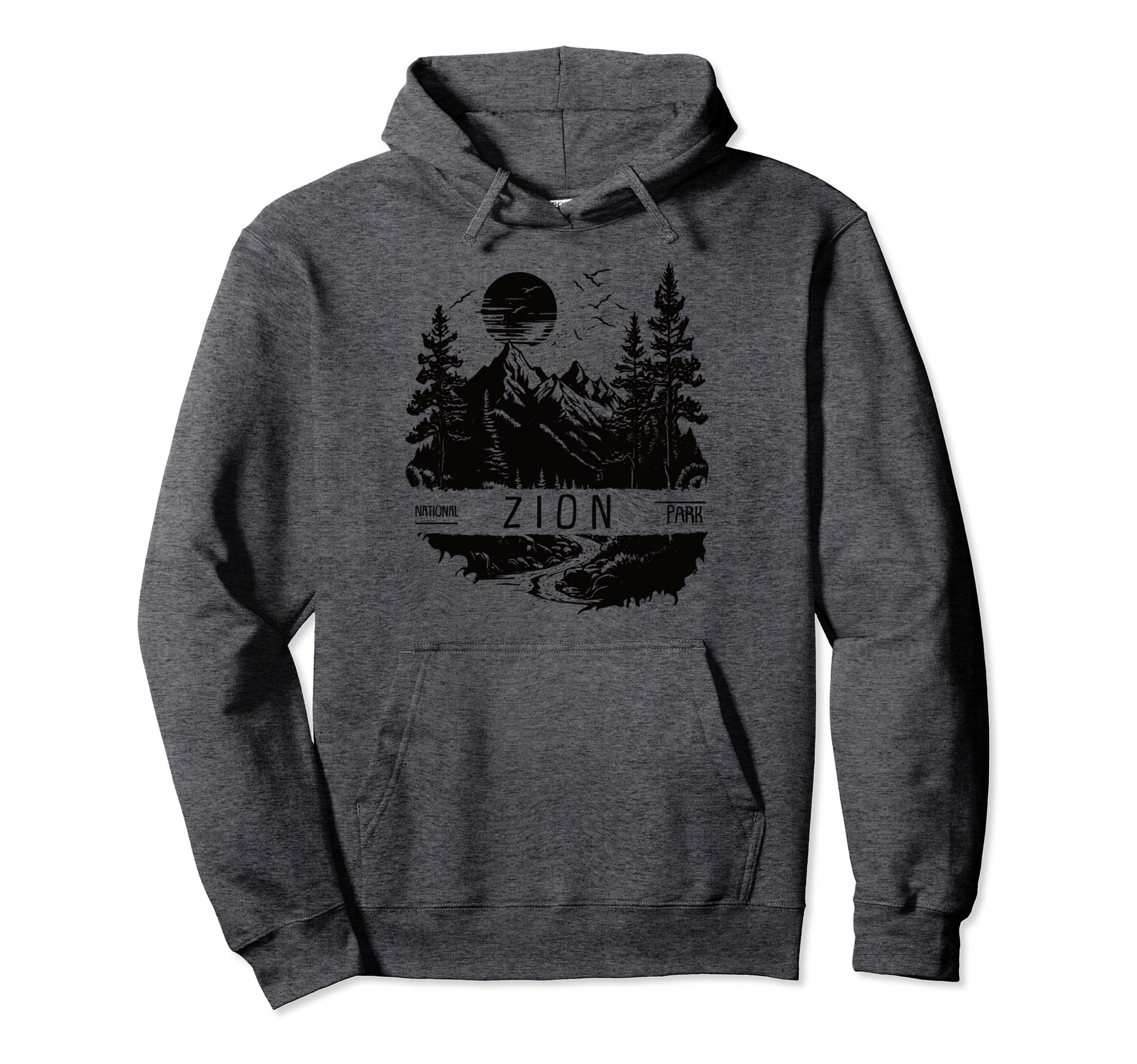 Zion National Park Us Zion Hoodie - Custom Art Print Unisex - T-Shirt, Sweatshirt, Hoodie