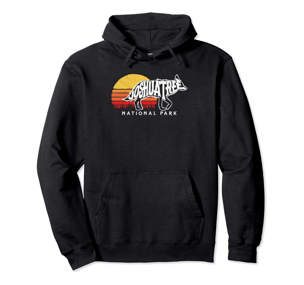 Joshua Tree National Park Sun Coyote Hoodie - Unique Graphic Unisex - T-Shirt, Sweatshirt, Hoodie