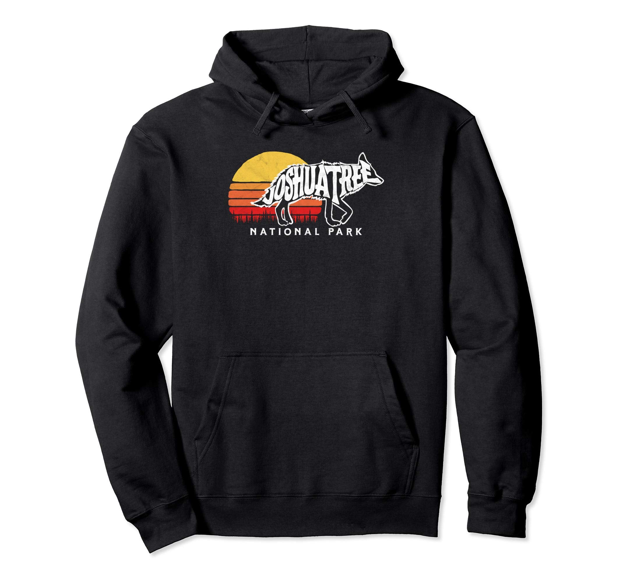 Joshua Tree National Park Sun Coyote Hoodie - Unique Graphic Unisex - T-Shirt, Sweatshirt, Hoodie