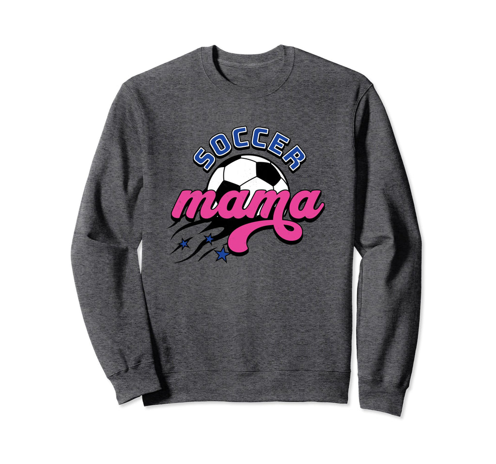Soccer Mama Soccer Mom Casual Sweatshirt - Unique Graphic Men Women - T-Shirt, Sweatshirt, Hoodie