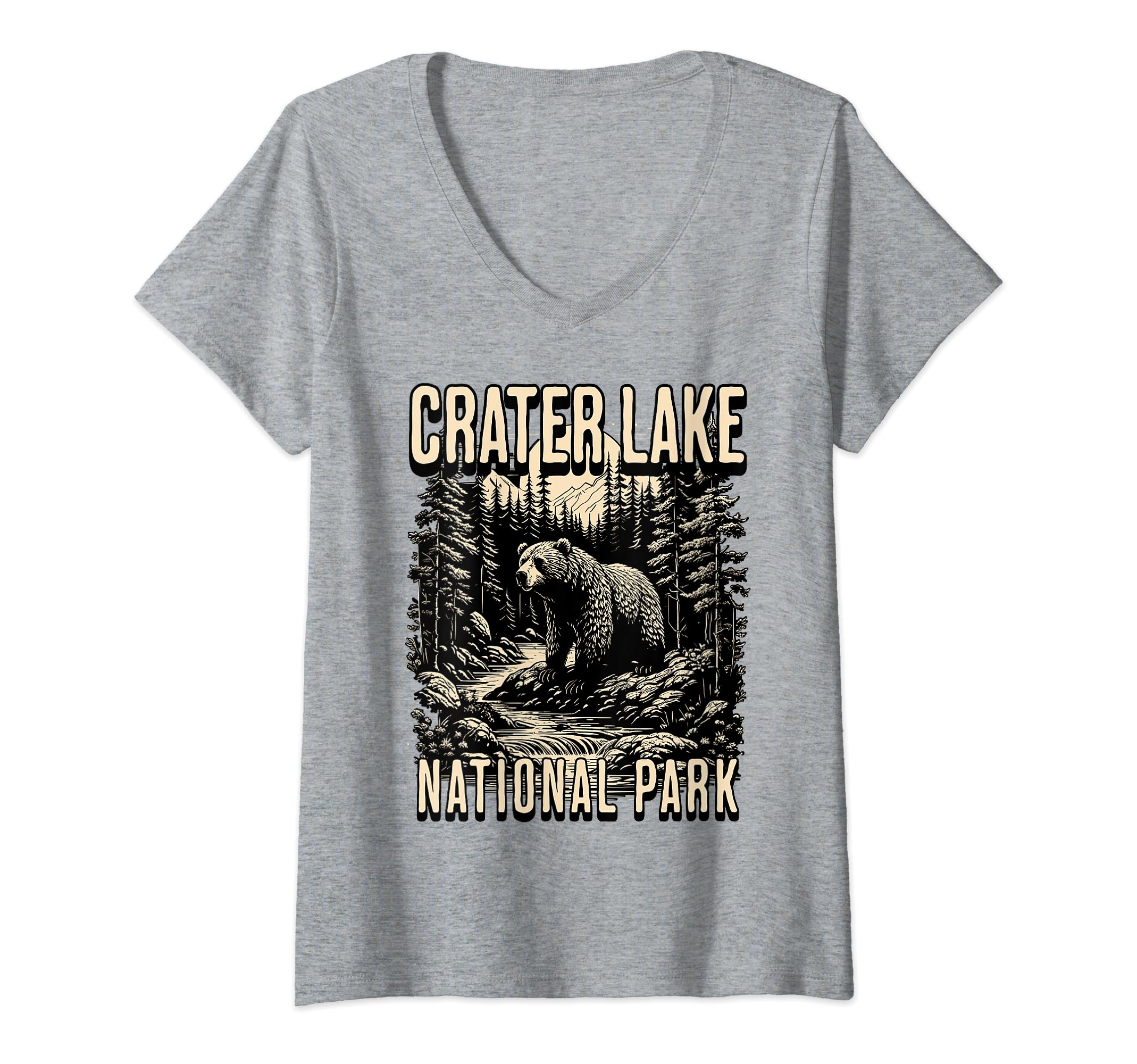 Crater Lake National Park Oregon Usa Hoodie - Minimalist Print for Adults - T-Shirt, Sweatshirt, Hoodie
