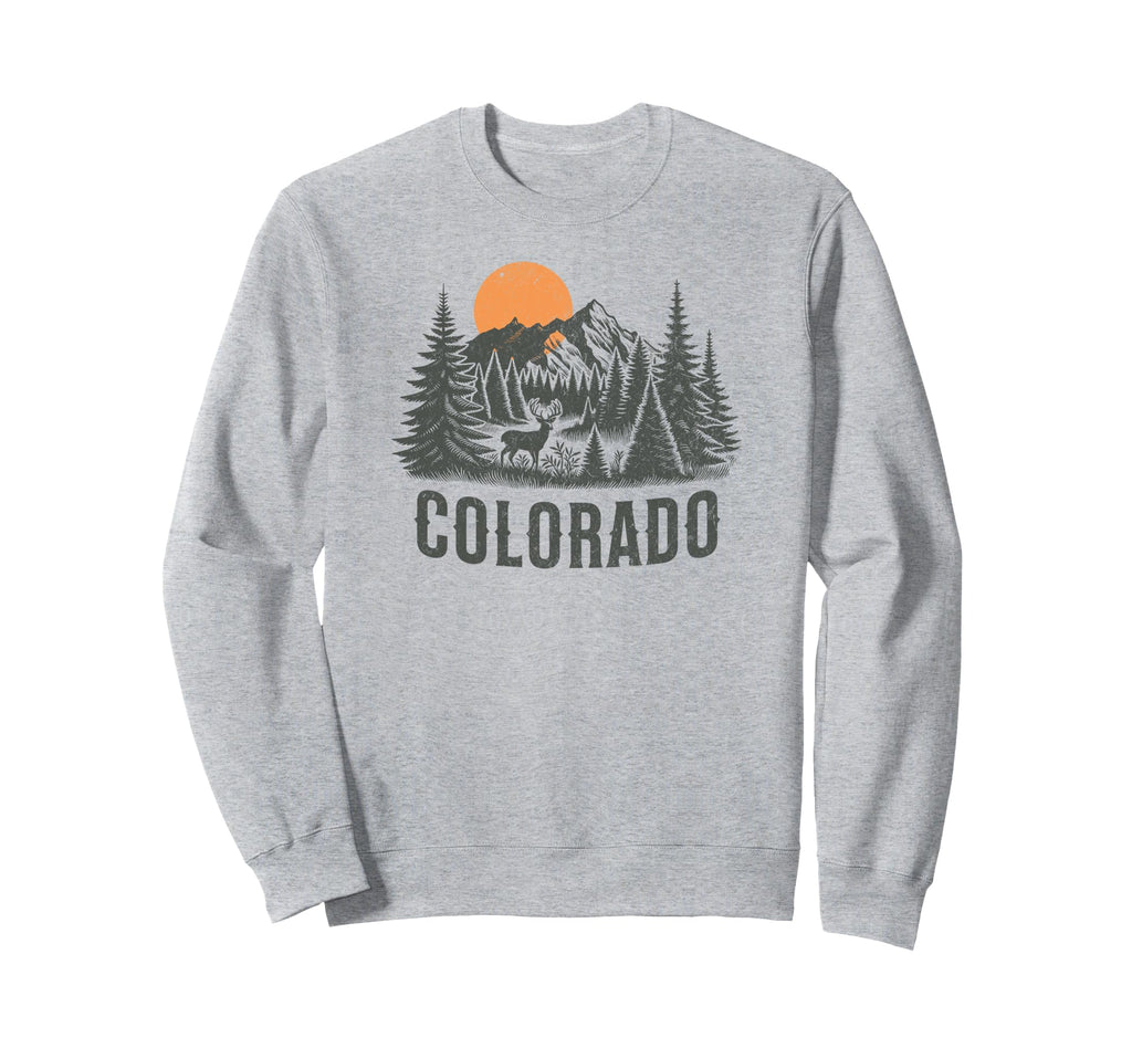 Colorado Vacation Rocky Mountain Sweatshirt - Unique Graphic Men Women - T-Shirt, Sweatshirt, Hoodie