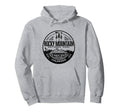 Rocky Mountain National Park Minimalist Seal Hoodie - Trendy Graphic Unisex - T-Shirt, Sweatshirt, Hoodie