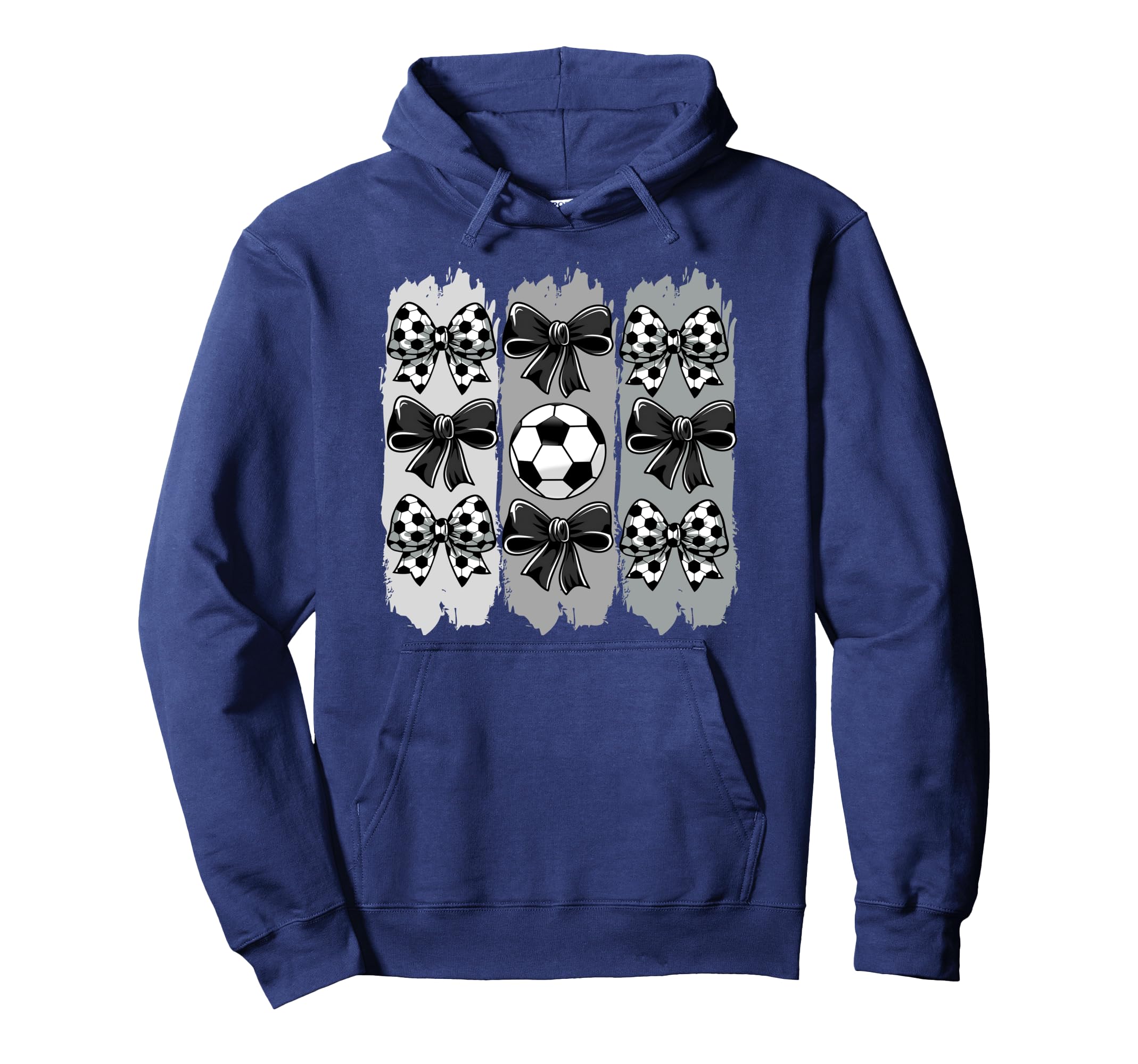 Soccer Coquette Bow Soccer Ball Soccer Hoodie - Custom Art Print Unisex - T-Shirt, Sweatshirt, Hoodie